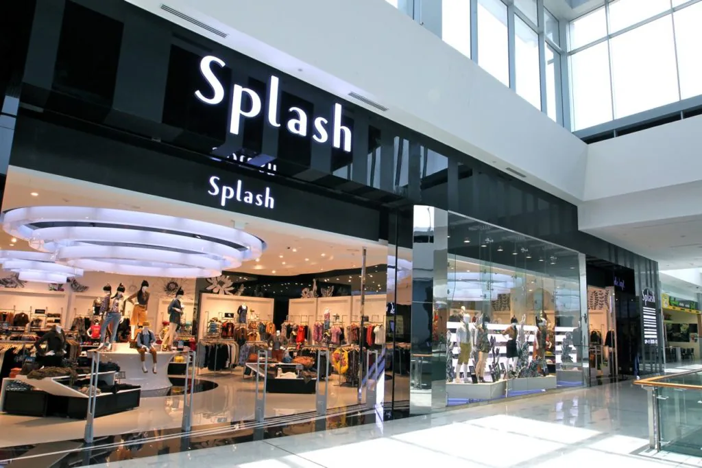 Splash storefront